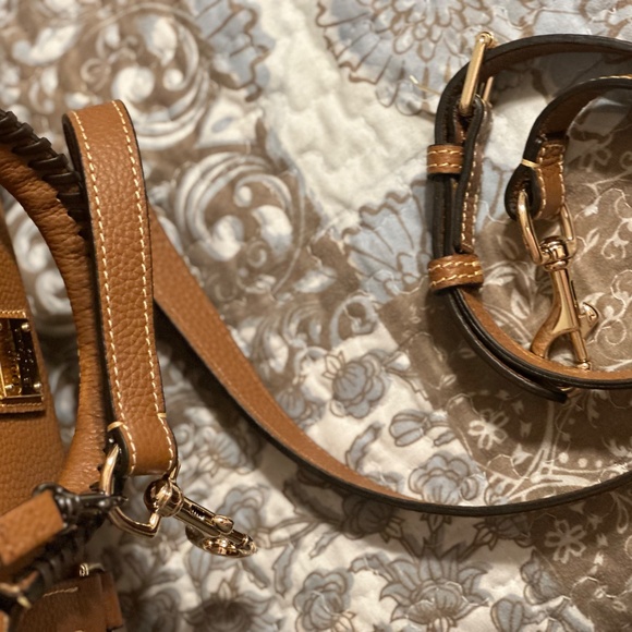 Dooney Pebble Satchel - Picture 5 of 6